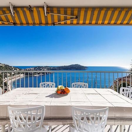 Villefranche Sur Mer:Appartement-villa, Vue mer, jardin, parking. Extérieur photo