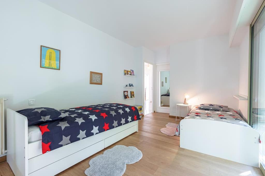 Villefranche Sur Mer:Appartement-villa, Vue mer, jardin, parking. Extérieur photo